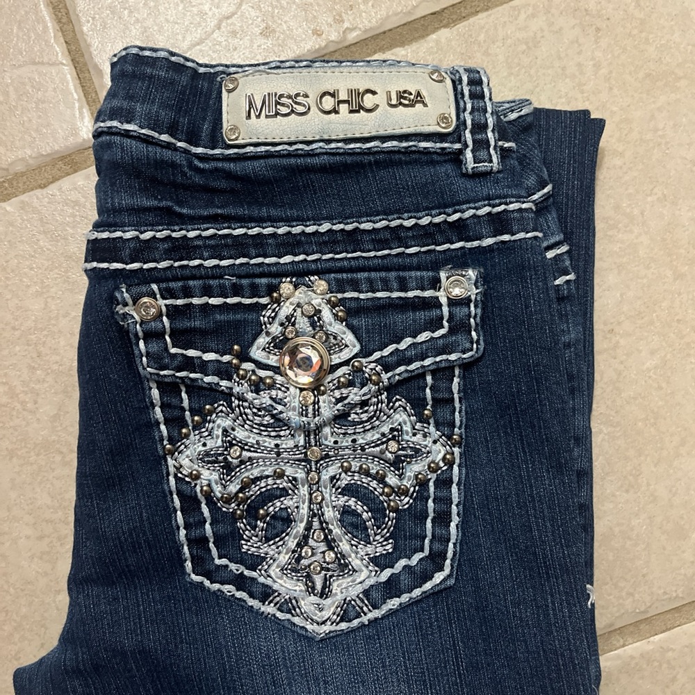 Miss Me Blue Classic Jeans